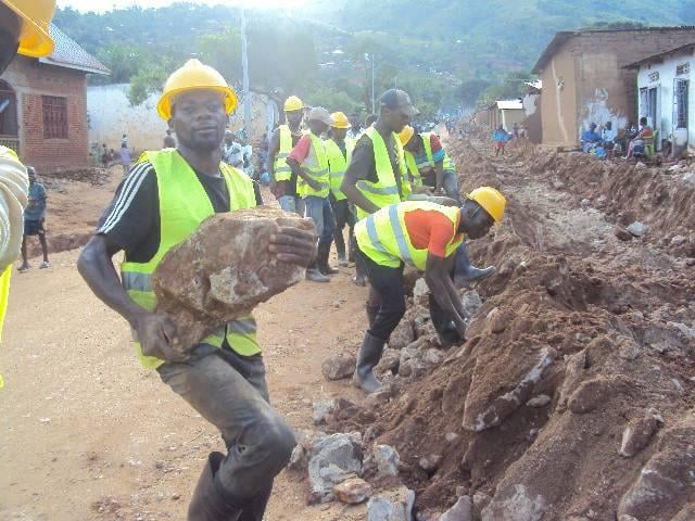 Construction des infrastructures